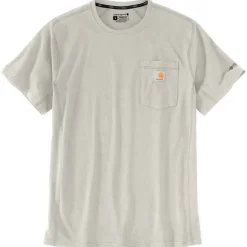 Force Relaxed Fit S/S Pocket Tee Malt White