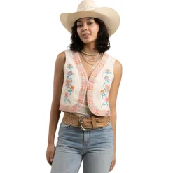 Frontier Vest Vintage White