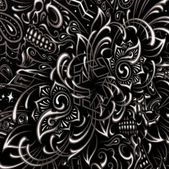 Fudemae Bandana Black