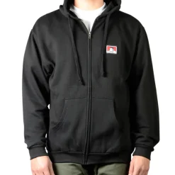 Full Zip Hoodie Black