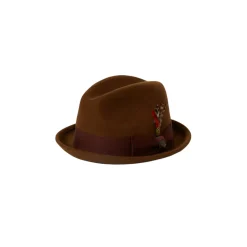 Gain Fedora Coffee/Chestnut