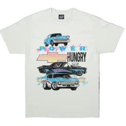 GM Power Hungry SS T-Shirt White