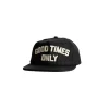 Good Times Only Hat Black