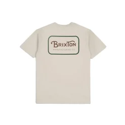 Grade S/S Tee Cream/ Trekking Green/ Sepia