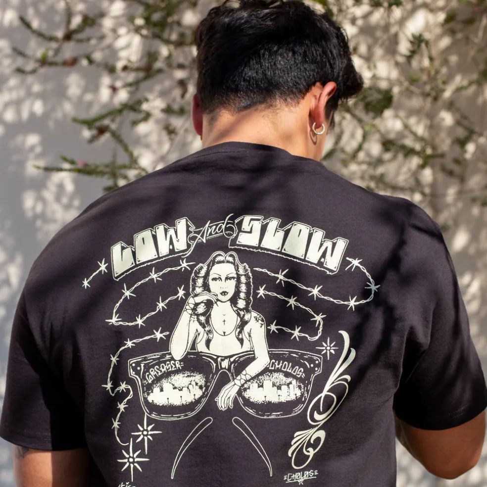 Greaser Cholos Tee Black