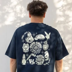 Greaser X Taco Maria Tee Navy