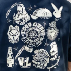 Greaser X Taco Maria Tee Navy