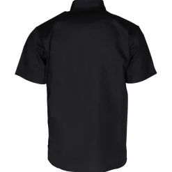 Half Zip Short Sleeve Black