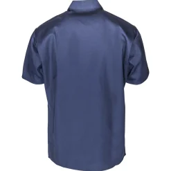 Half Zip Short Sleeve Navy