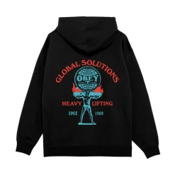 Heavy Lifting Hoodie Black
