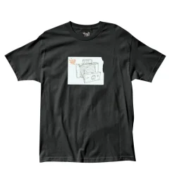 Hecox Polaroid Camera Tee Black
