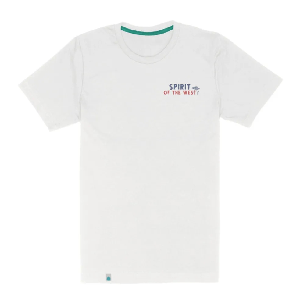 High Plains Tee Vintage White