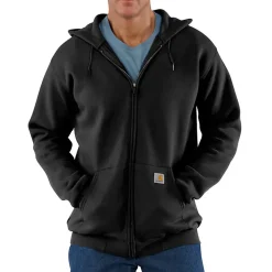 Hooded Zip Front Sweatshirt