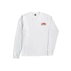 Hot Exhaust L/S Tee White