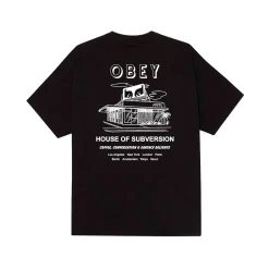 House of Subversion Tee Black