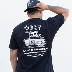 House of Subversion Tee Black