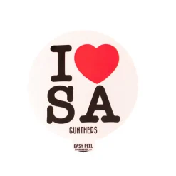 I Love SA Sticker