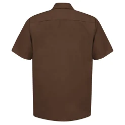 Industrial Work Shirt Brown