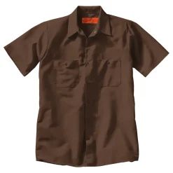 Industrial Work Shirt Brown