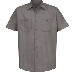 Industrial Work Shirt Grey