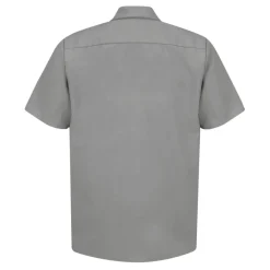 Industrial Work Shirt Light Grey