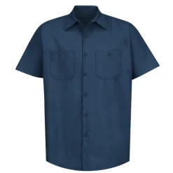 Industrial Work Shirt Navy