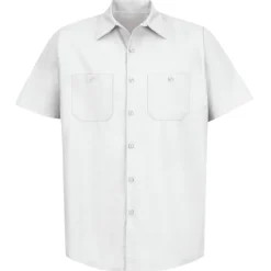 Industrial Work Shirt White