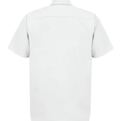 Industrial Work Shirt White