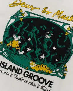 Island Groove Tee Vintage White