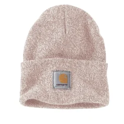 Knit Cuffed Beanie Ash Rose/Marshmallow