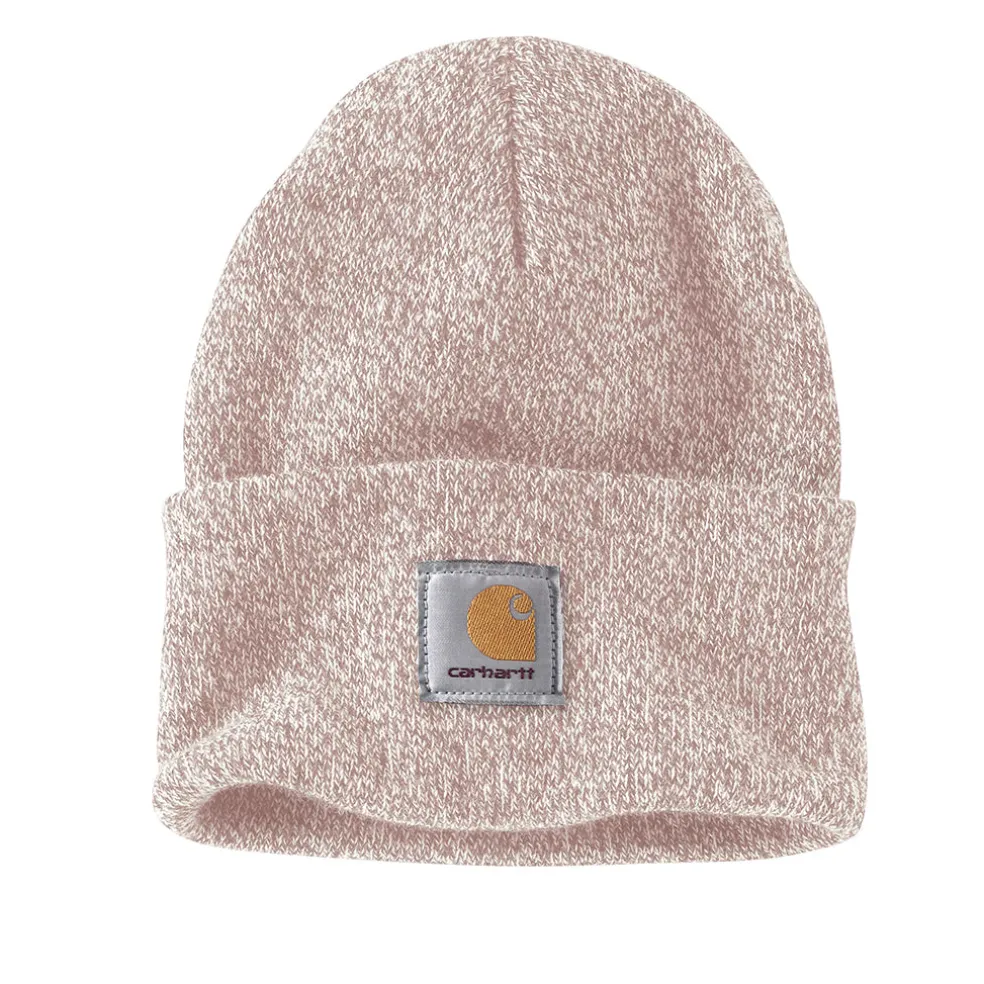 Knit Cuffed Beanie Ash Rose/Marshmallow