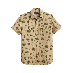 Laramie Shirt S/S Desert Print Tan