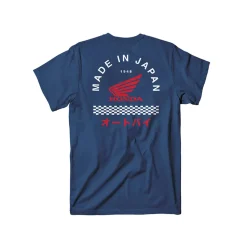 Last Lap Tee Navy