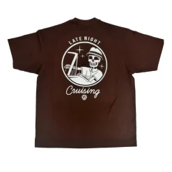 Late Night Tee Brown