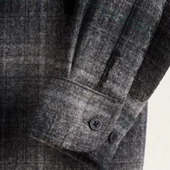 Lodge Shirt Grey Mix Multi Plaid 24'