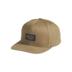 Logo Flat Brim Hat Loden