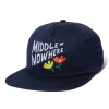 Lonely Palm Middle Of Nowhere Hat Navy