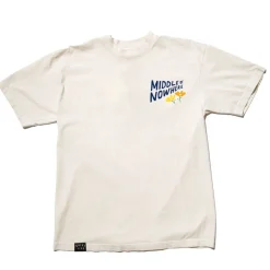 Lonely Palm Middle of Nowhere Tee Cream