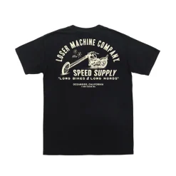 Long Roads PKT Tee Black
