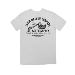 Long Roads PKT Tee White