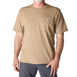 Loose Fit Heavyweight S/S Pocket Tee Desert