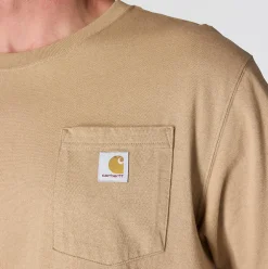 Loose Fit Heavyweight S/S Pocket Tee Desert