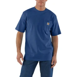 Loose Fit Heavyweight S/S Pocket Tee Lakeshore