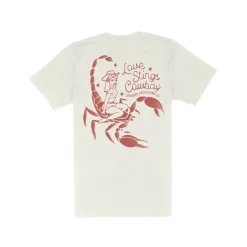 Love Stings Tee Vintage White