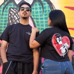 Lovebirds Womens Cropped Tee