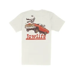 Lowlife Tee Vintage White