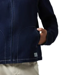 Mechanic Garage Zip Jacket Rinse Denim