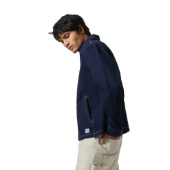Mechanic Garage Zip Jacket Rinse Denim