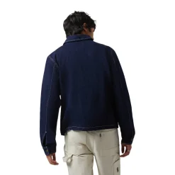 Mechanic Garage Zip Jacket Rinse Denim