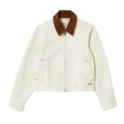 Mechanic Womens Garage Jacket Egret White